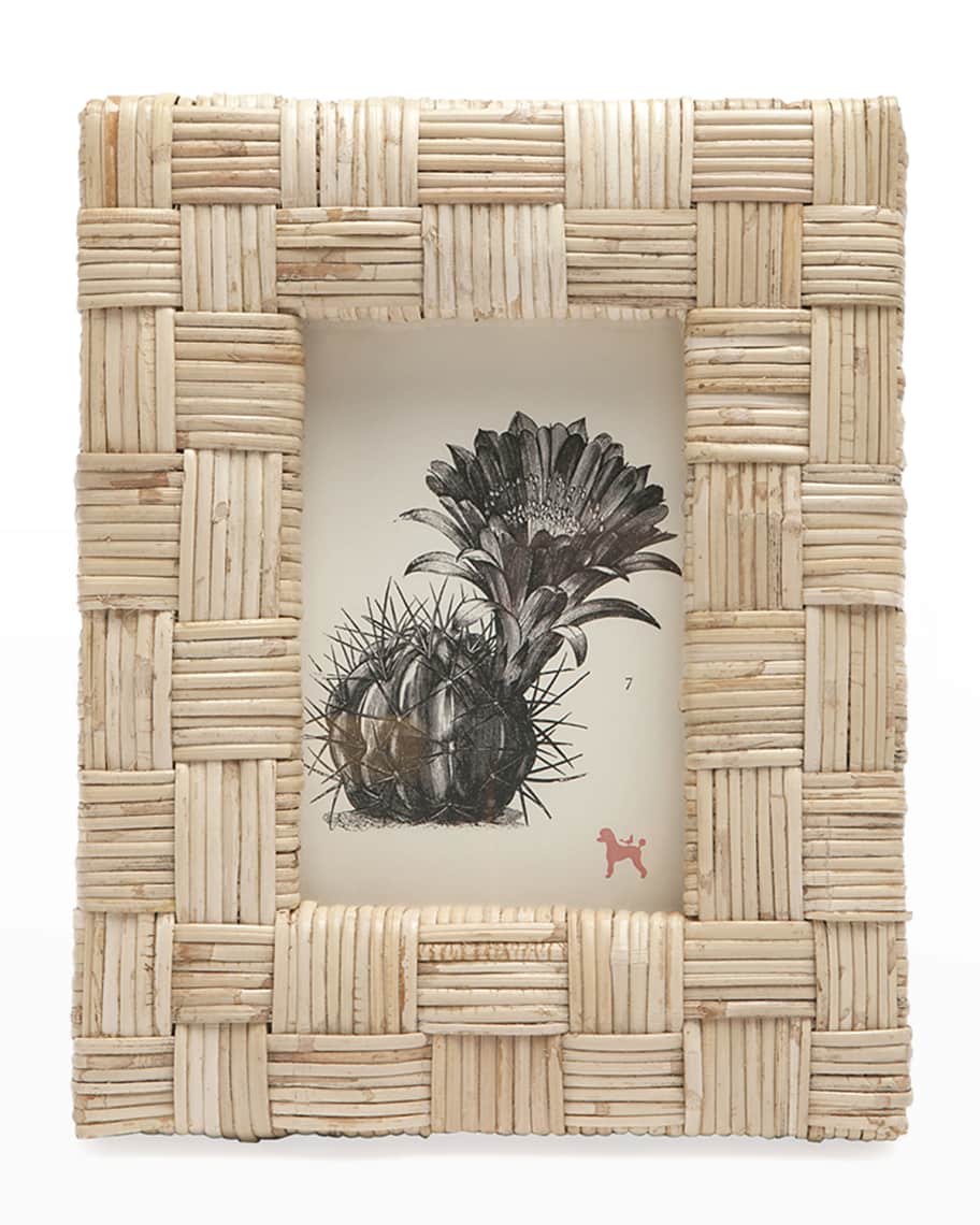 Pigeon and Poodle Grasse Natural Cane Frame, 4x6 | Neiman Marcus