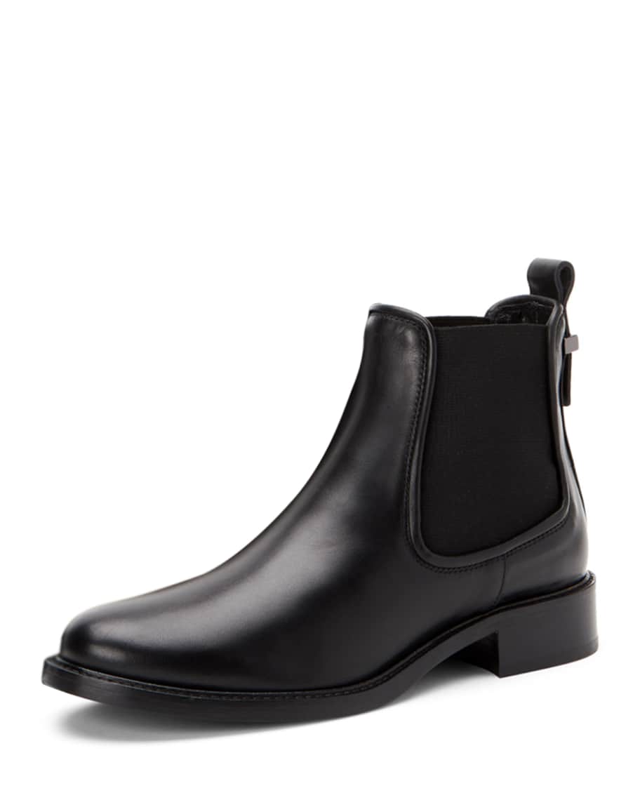 Aquatalia Belle Leather Ankle Boots Neiman Marcus