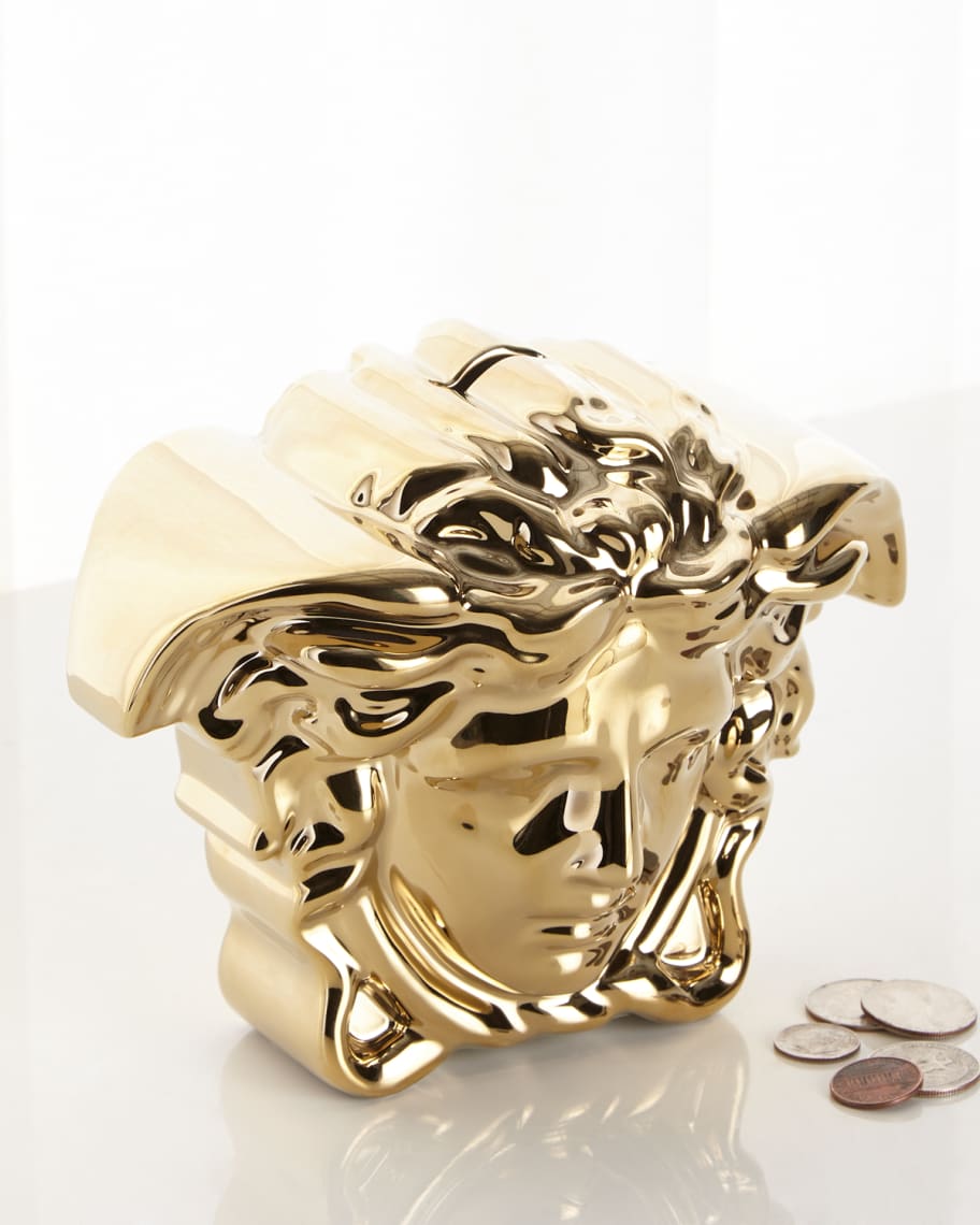 Versace Break The Bank Money Box, Gold | Neiman Marcus