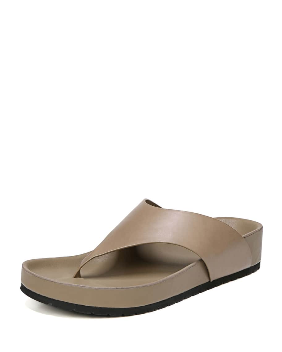 Vince Padma Leather Platform Sandal | Neiman Marcus