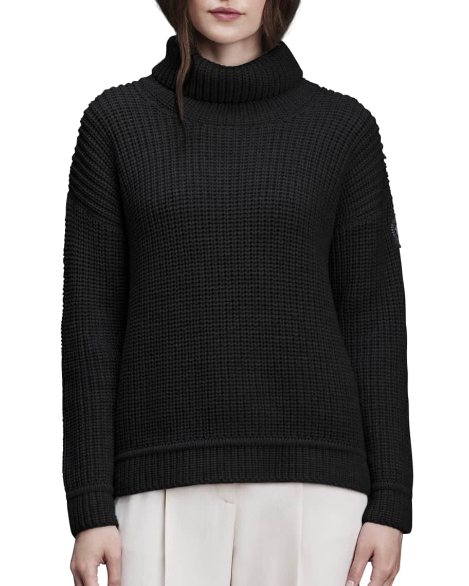 Canada Goose Williston Wool Turtleneck Sweater Neiman Marcus