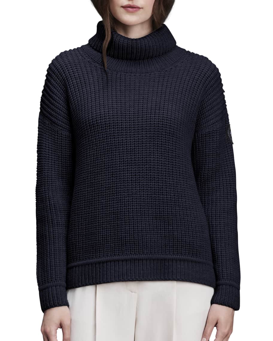 Canada Goose Williston Wool Turtleneck Sweater Neiman Marcus