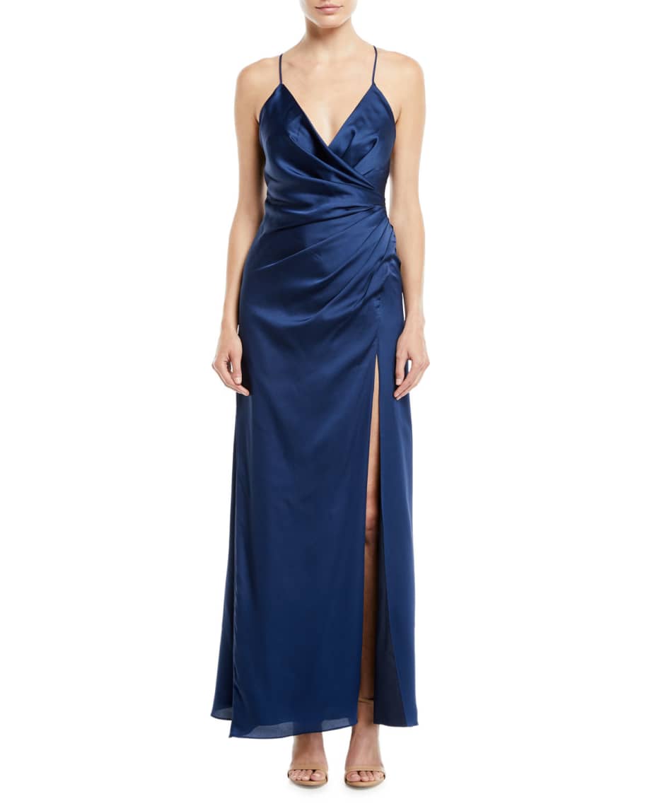 Fame and partners satin dress outlet