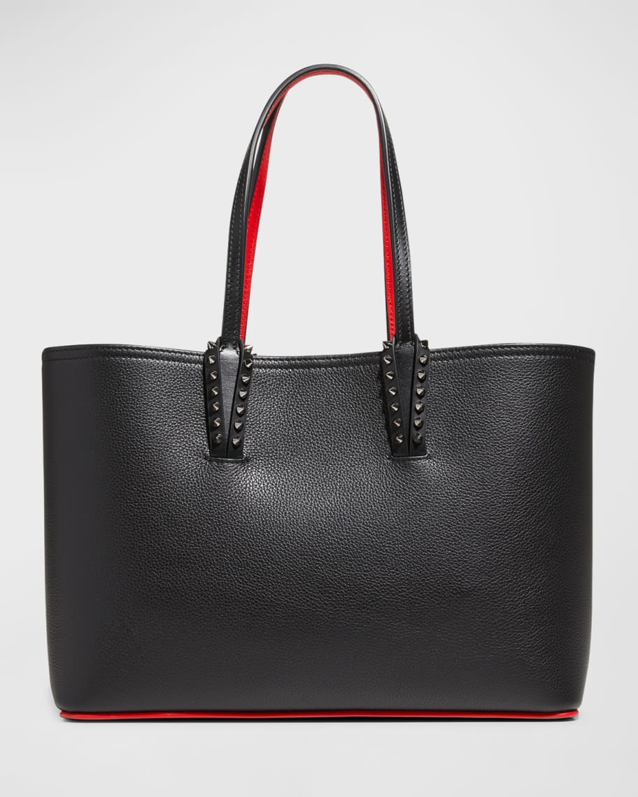 Christian Louboutin Cabata Small Tote In Grained Leather Neiman Marcus