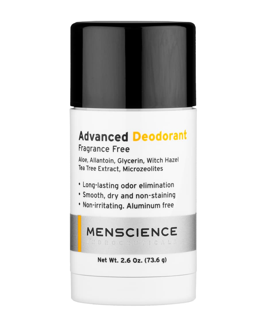 MenScience 2.6 oz. Advanced Deodorant (Aluminum & Fragrance Free ...