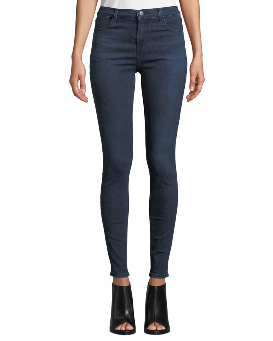 J Brand Maria High-Rise Skinny Ankle Jeans | Neiman Marcus
