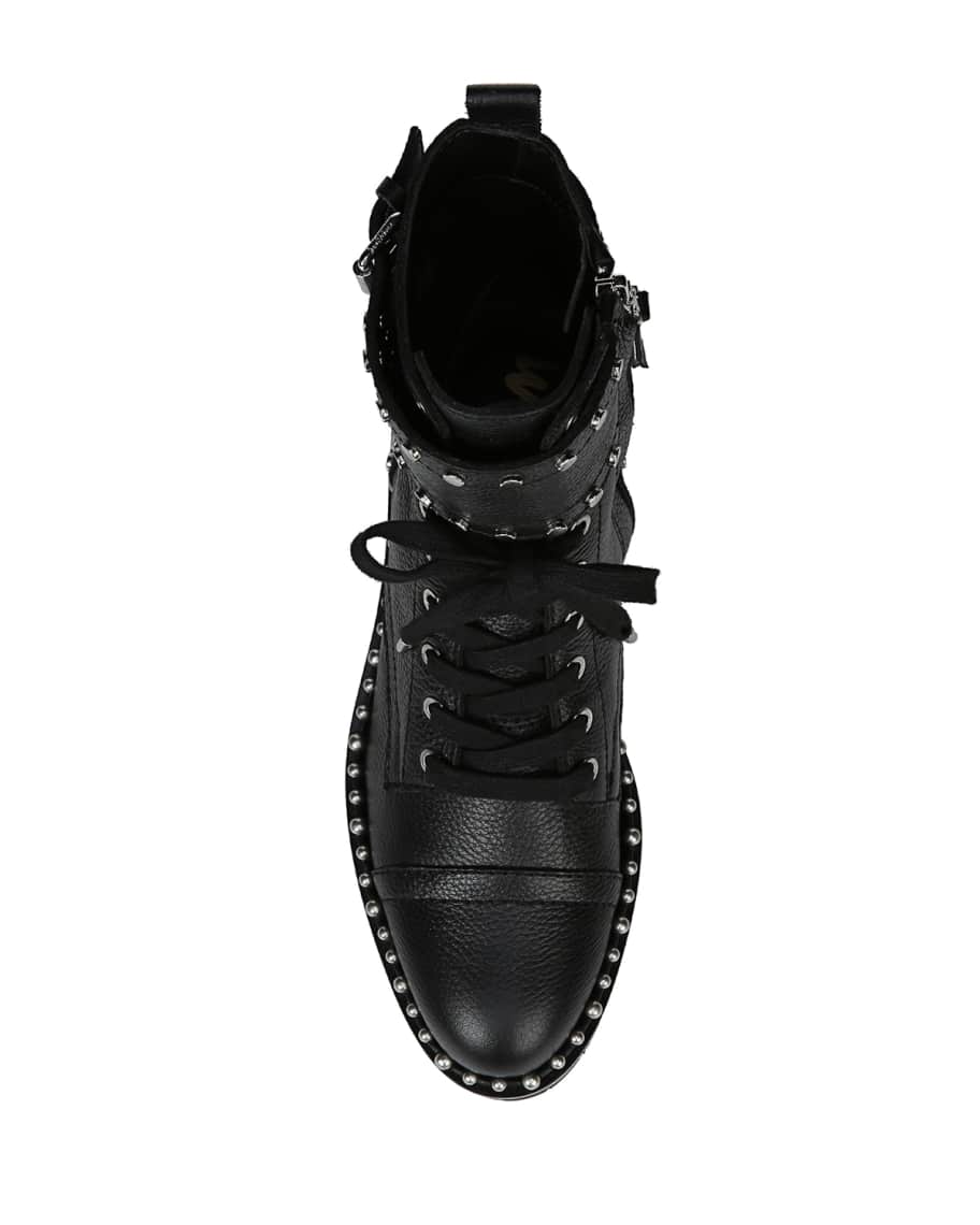 Sam edelman jennifer studded combat boots top