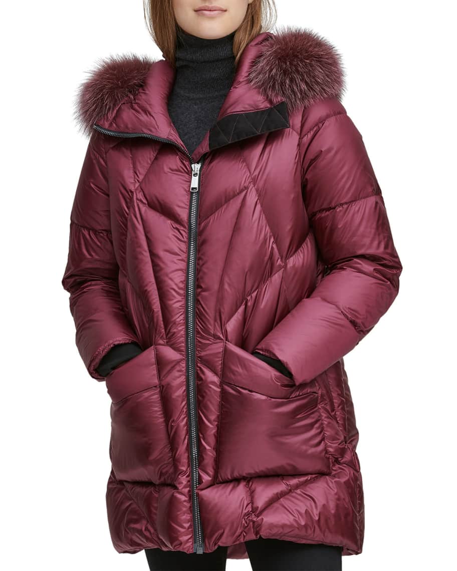 Andrew marc mckenna 2024 down quilted jacket