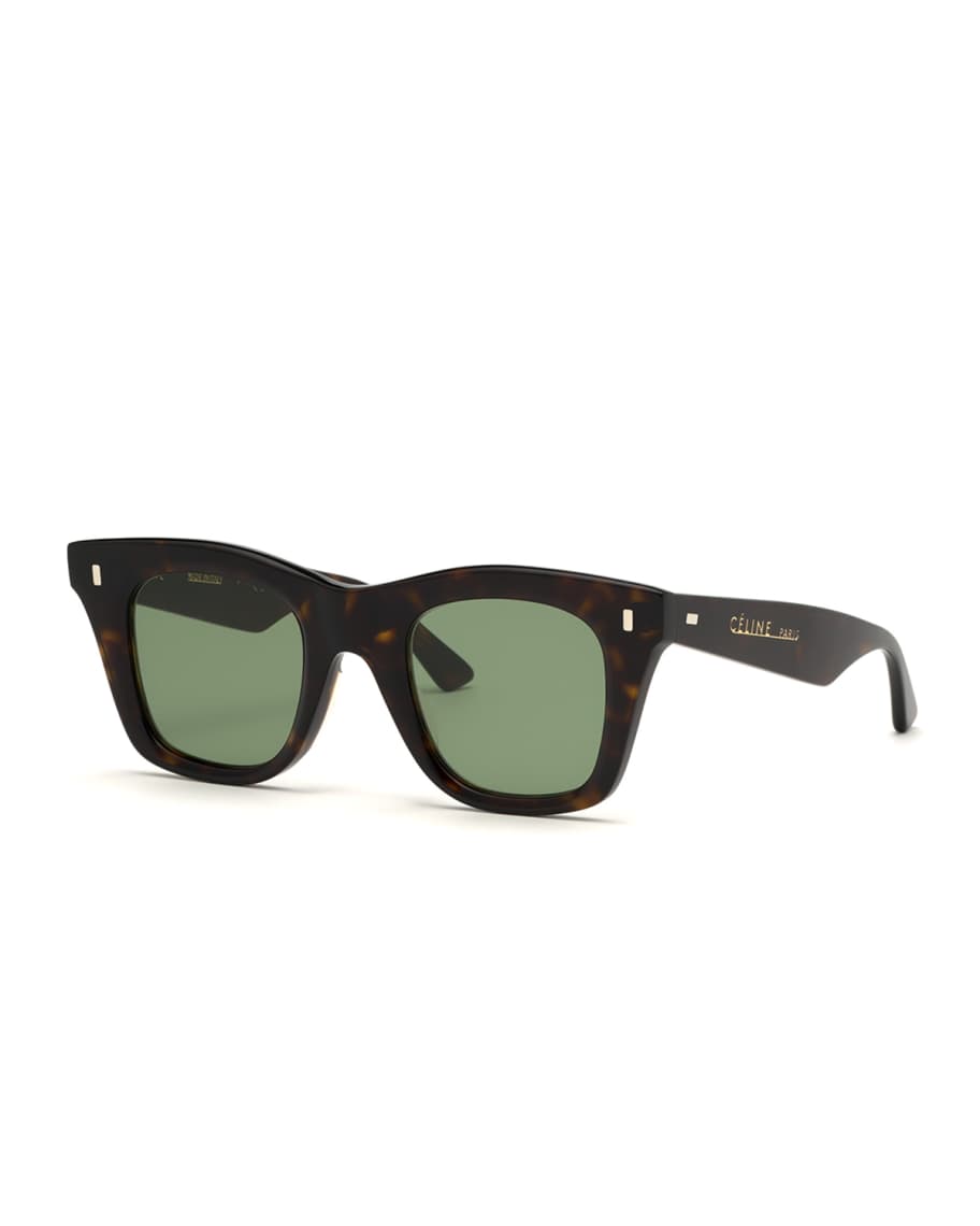 Celine Square Acetate Sunglasses | Neiman Marcus