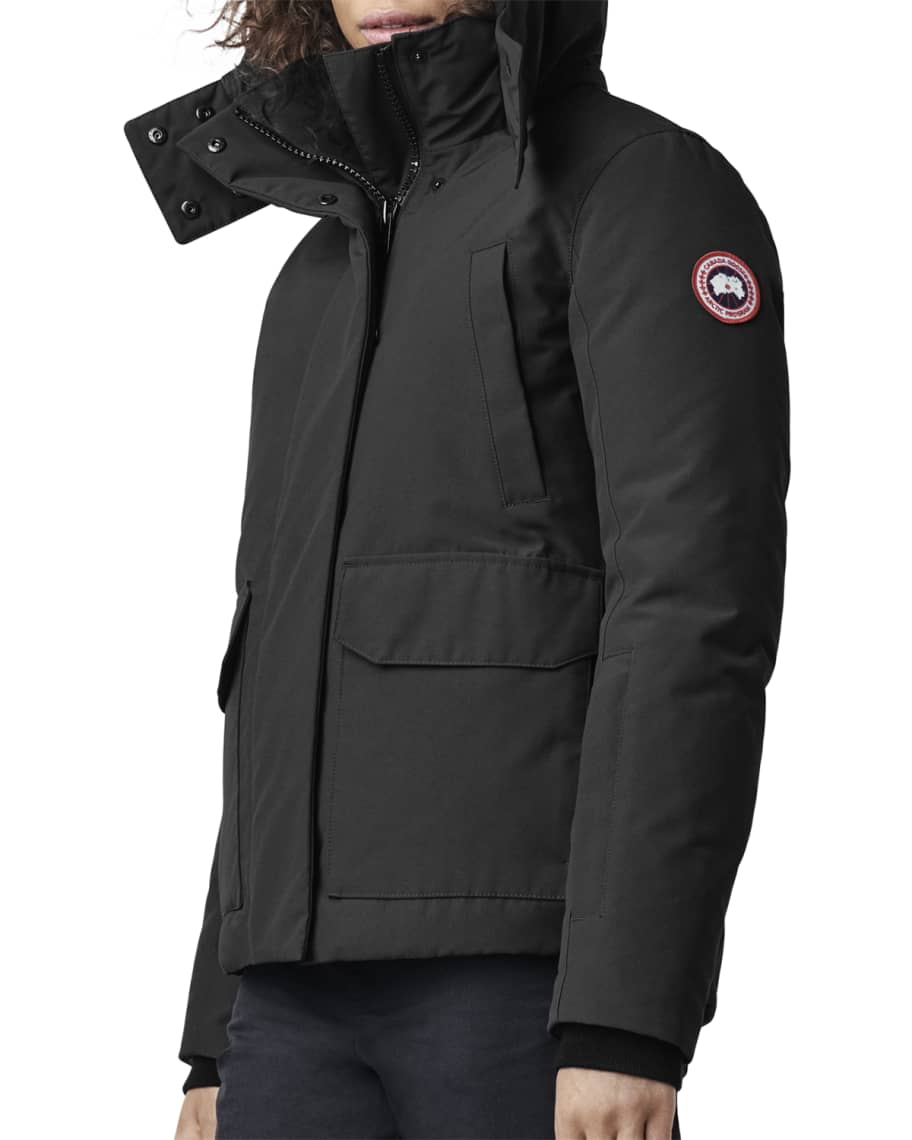 Canada Goose Blakely Hip-Length Parka w/ Detachable Hood | Neiman