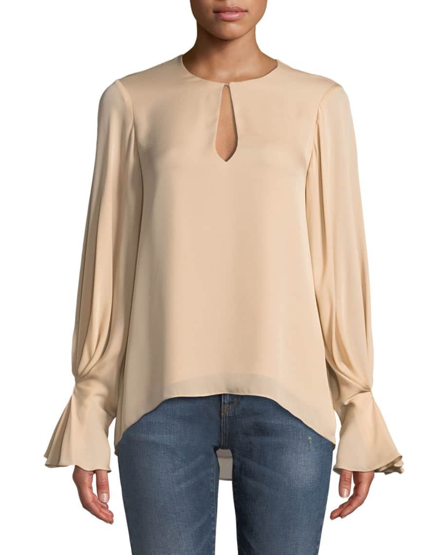 Joie abekwa silk blouse sale