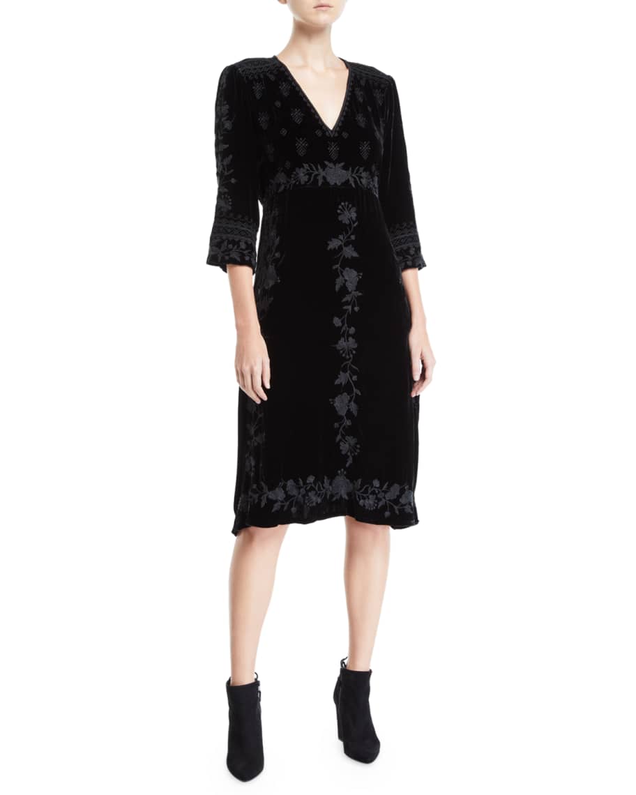 Johnny was clearance parina velvet dress