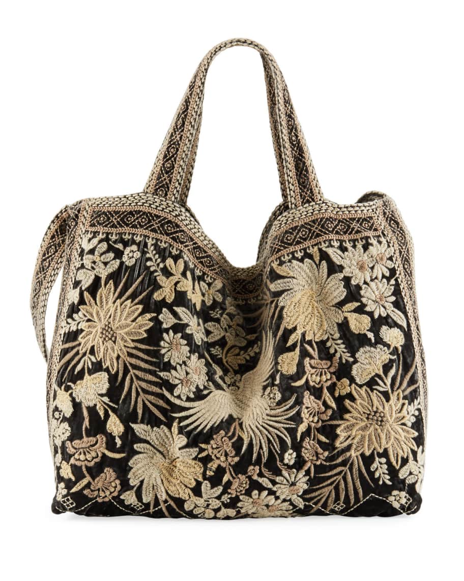 Othilia hot sale velvet tote