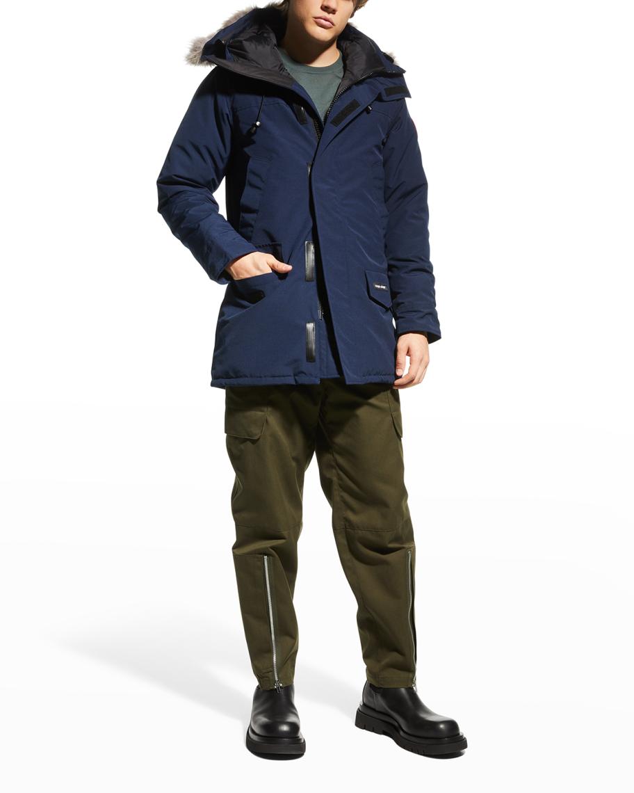 Canada Goose Men's Langford Arctic-Tech Parka Jacket with Fur Hood - Fusion  Fit | Neiman Marcus