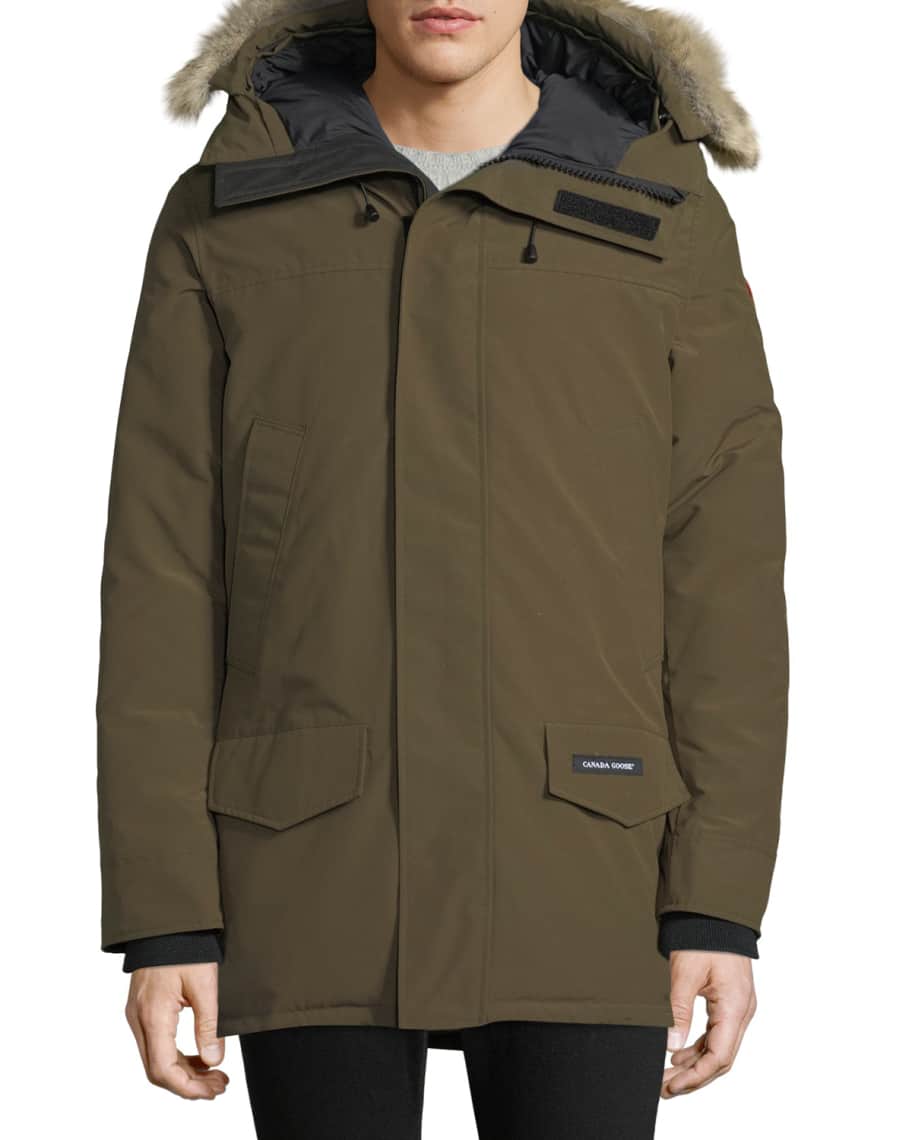 Canada Goose Men's Langford ArcticTech Parka Jacket with Fur Hood
