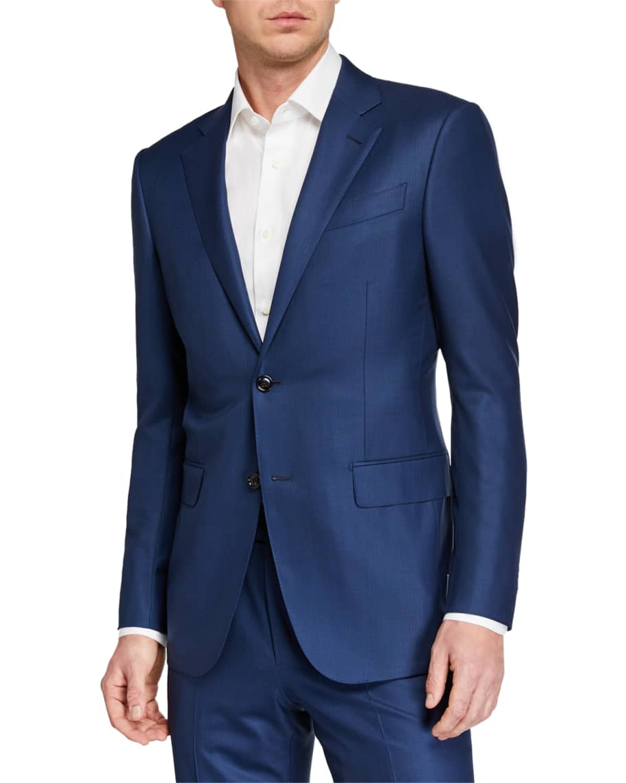 ZEGNA Men's 15milmil15 Two-Piece Tonal Striped Regular-Fit Suit ...