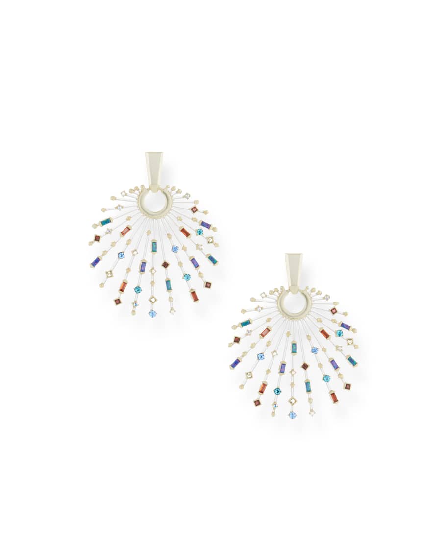 Kendra Scott Fabia Nanogem Earrings Neiman Marcus