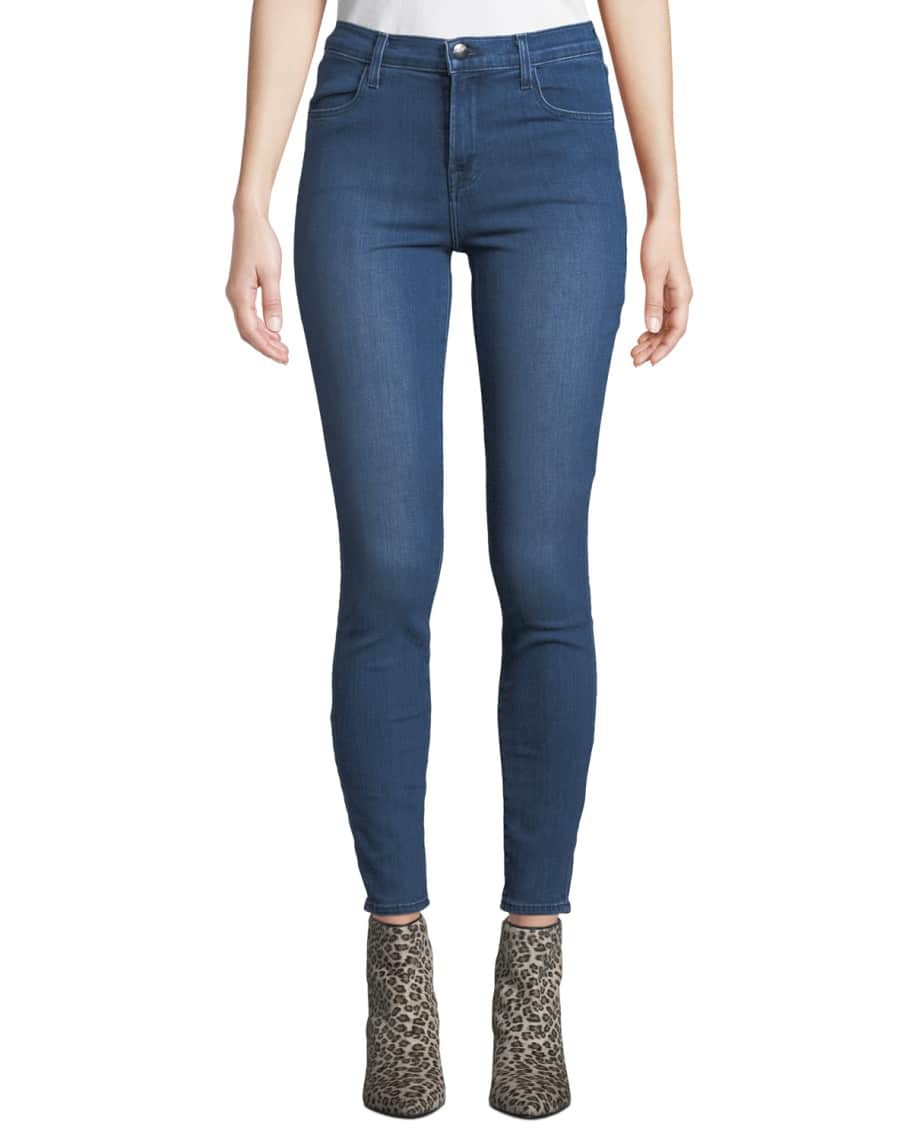 J Brand Maria High-Rise Super Skinny Jeans | Neiman Marcus