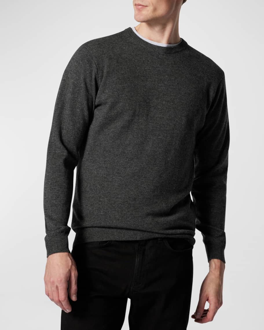 Rodd & Gunn Men's Queenstown OPTIM Wool-Cashmere Sweater | Neiman Marcus image.