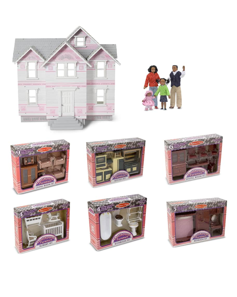 Victorian Dollhouse Family Melissa & Doug 