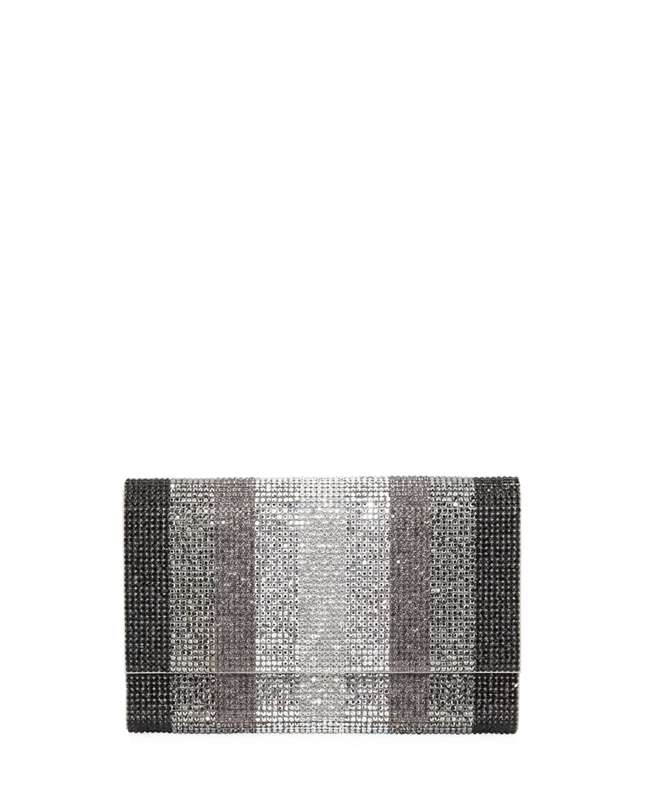 Judith Leiber Couture Fizzoni Stripes Crystal Crossbody Bag | Neiman Marcus