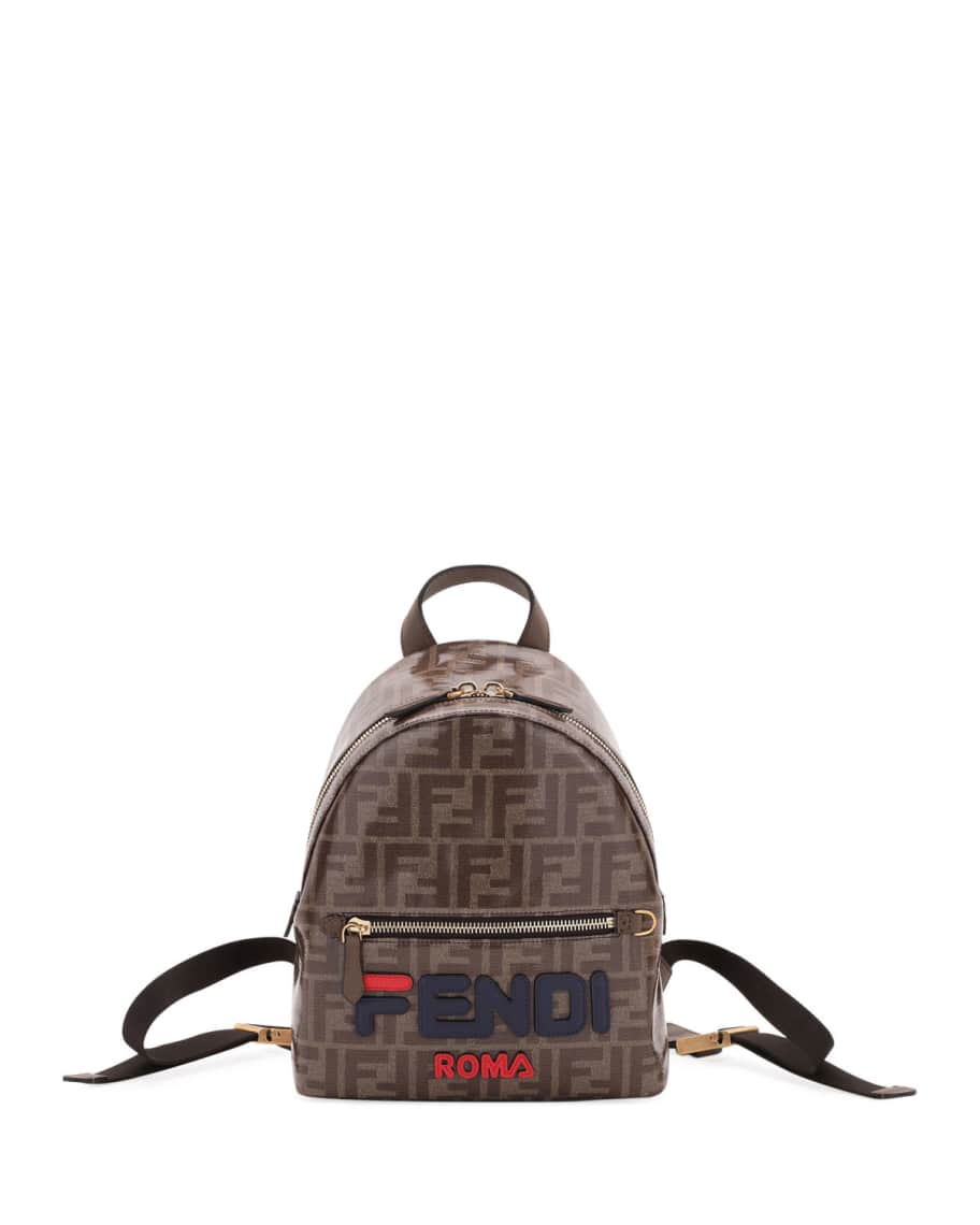 Fendi Mini FF Fendi Mania Fabric Backpack | Neiman Marcus