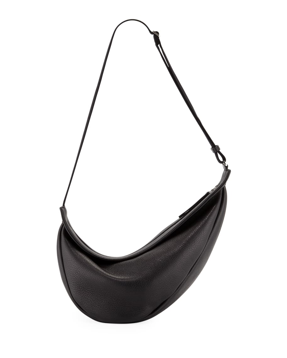 THE ROW Slouchy Banana Large Leather Crossbody Bag | Neiman Marcus