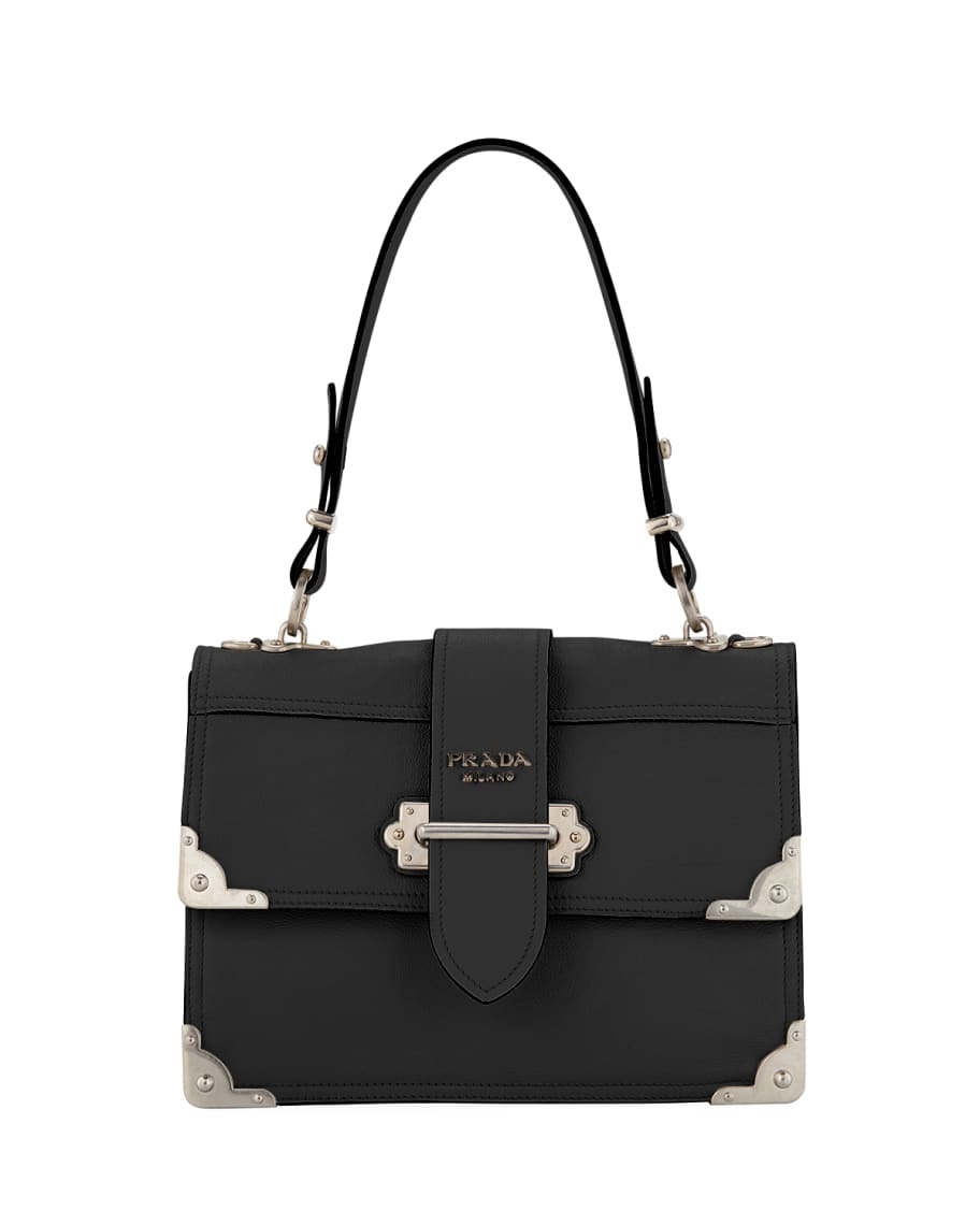 Prada cahier 2025 top handle