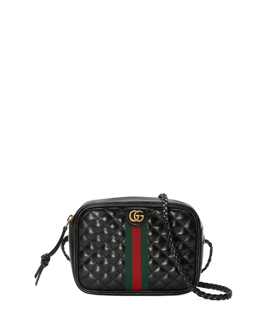Gucci Quilted Zip Camera Crossbody Bag | Neiman Marcus