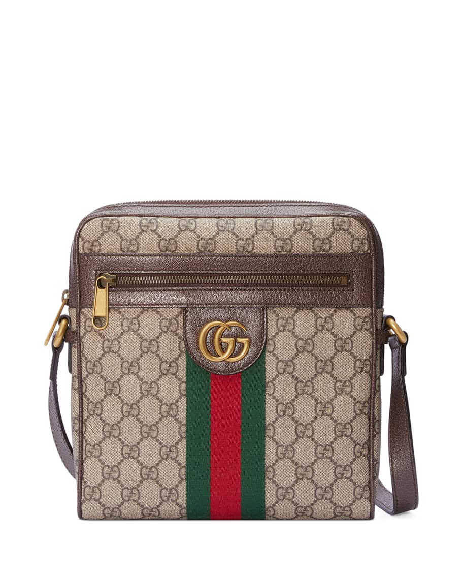 Gucci Ophidia GG Supreme Canvas Messenger Bag | Neiman Marcus