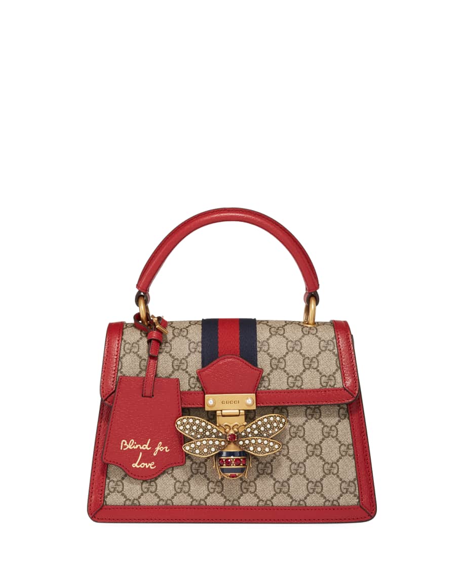 Gucci Queen Margaret Leather Top Handle Bag - Farfetch