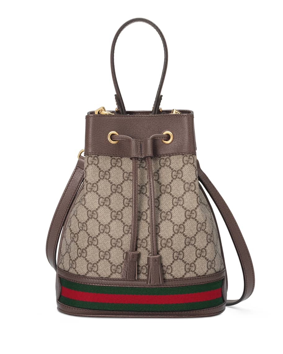 Gucci Ophidia Small GG Supreme Bucket Bag | Neiman Marcus