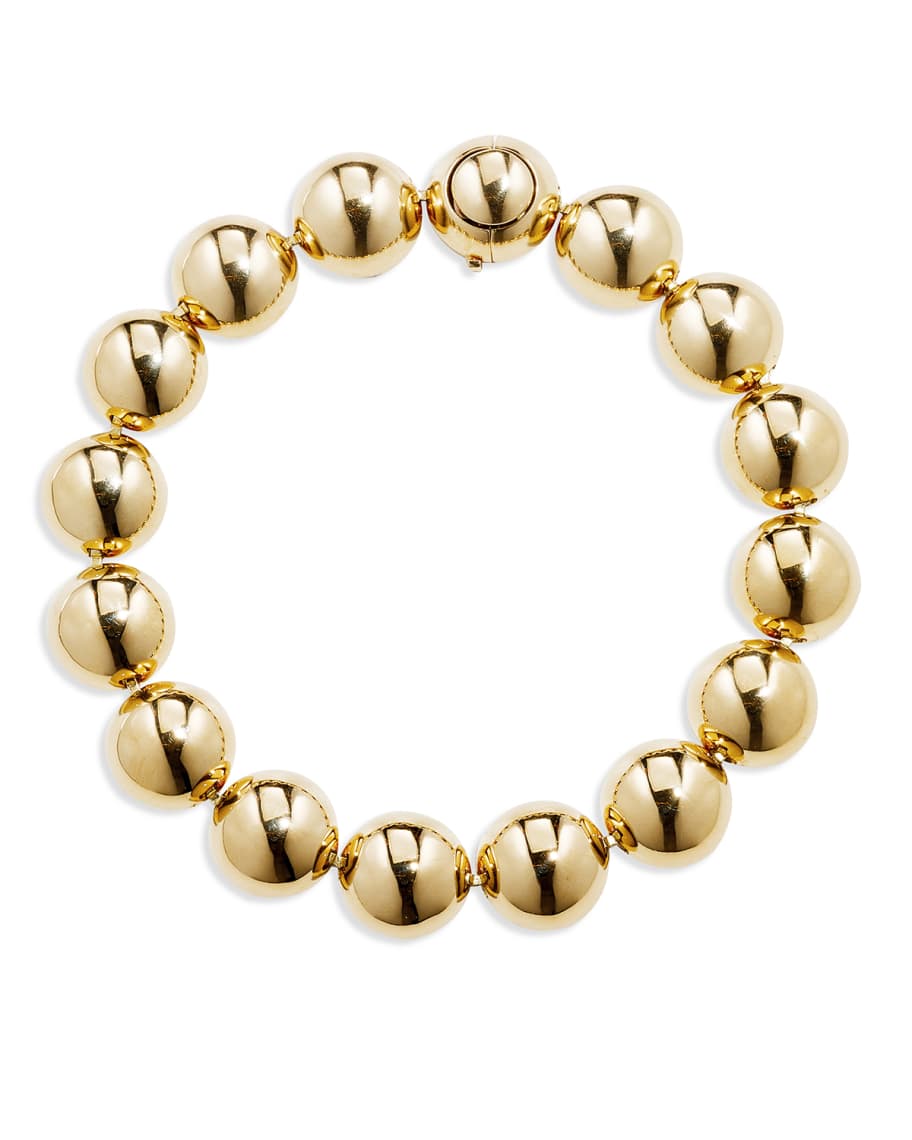 CADAR 18k Gold Bead Bracelet | Neiman Marcus