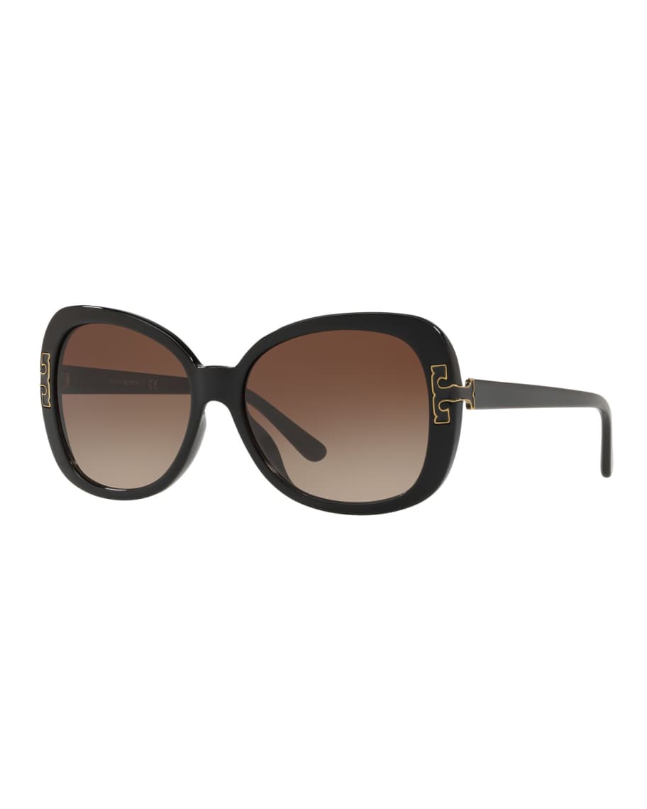 Tory Burch Gradient Butterfly Sunglasses | Neiman Marcus