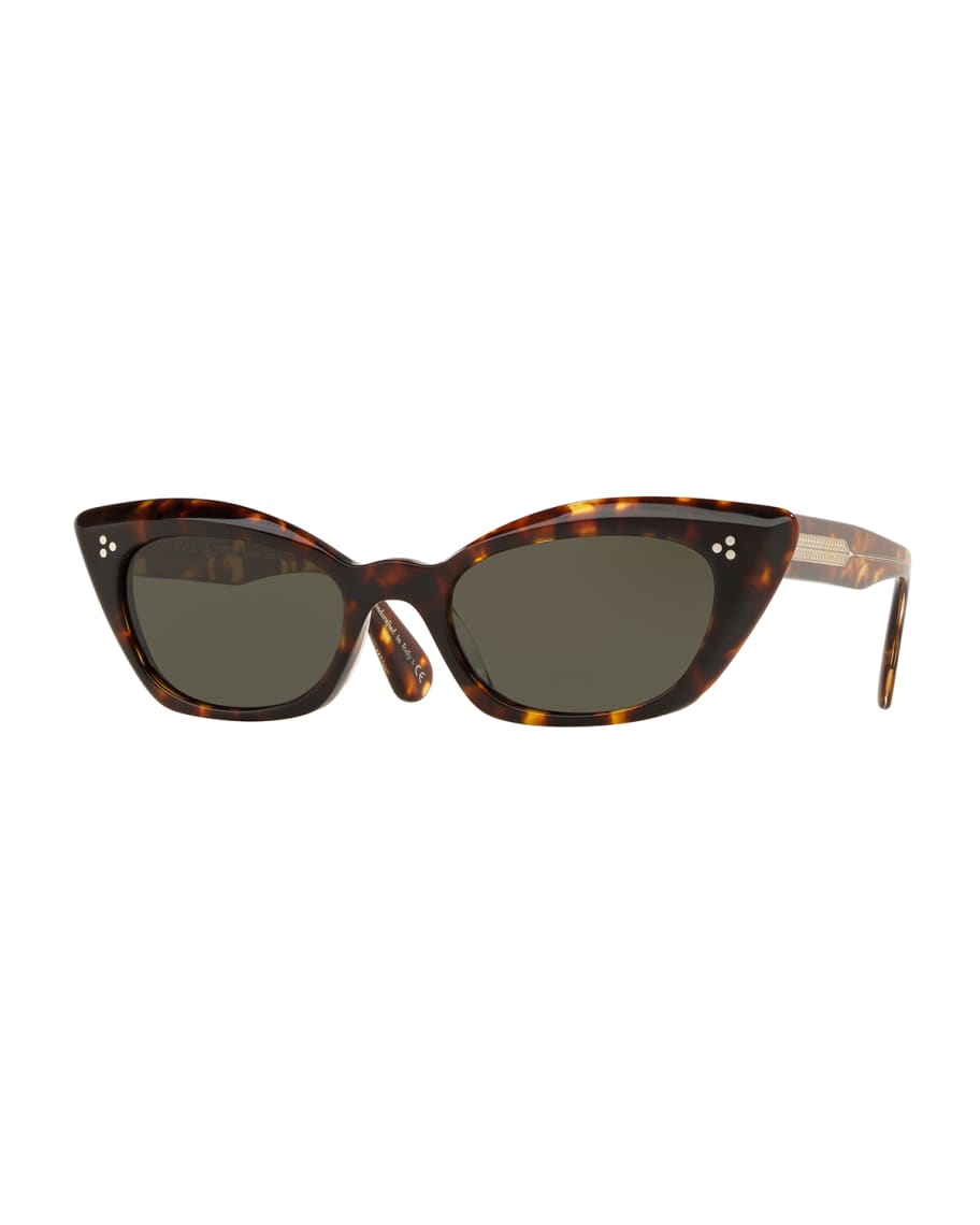 Oliver Peoples Bianka Acetate Cat-Eye Sunglasses | Neiman Marcus
