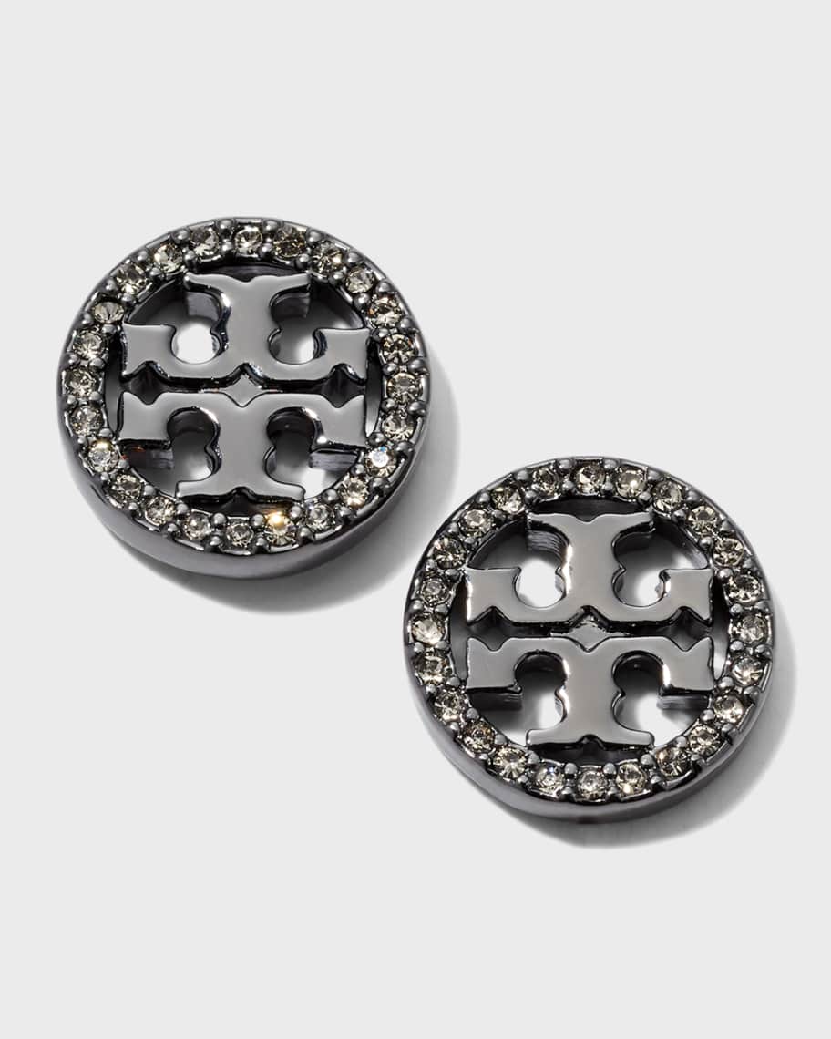 Tory burch crystal stud earrings clearance