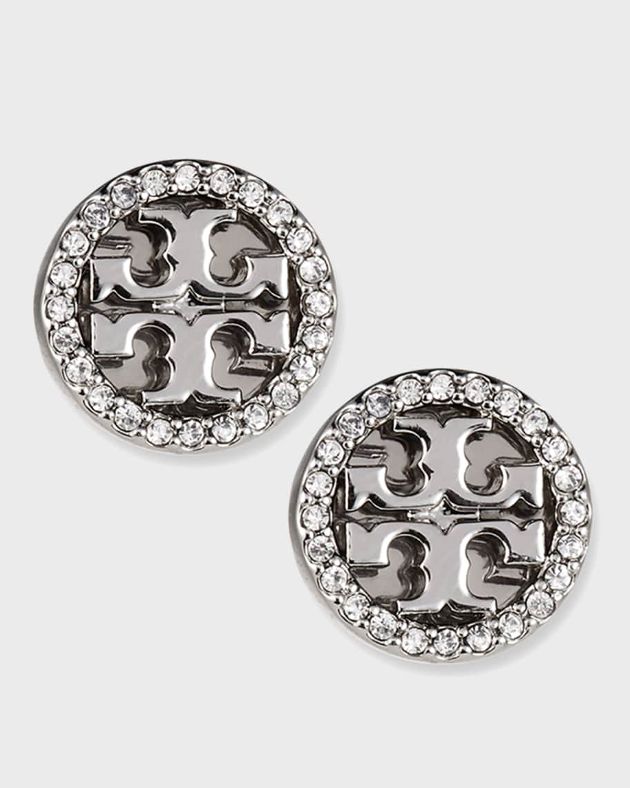 Miller pave store stud earrings