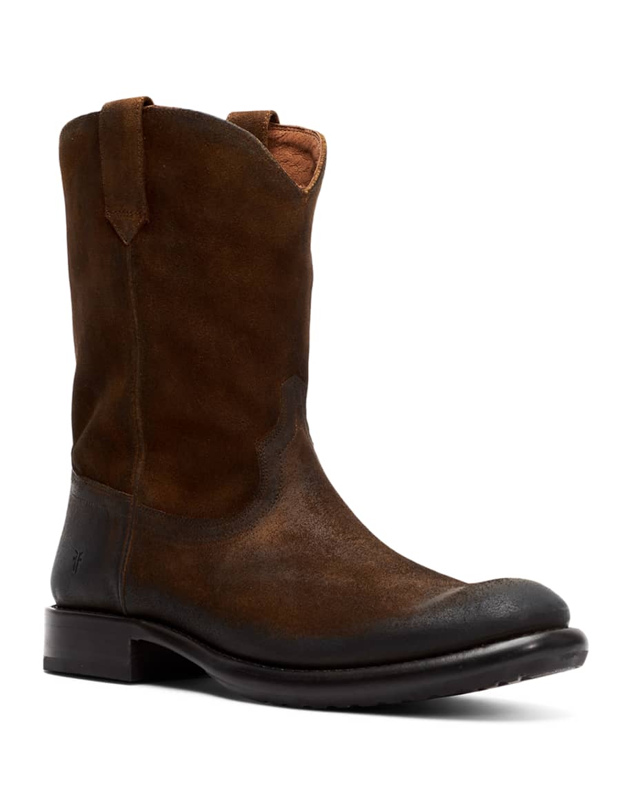 Frye men's roper boots online