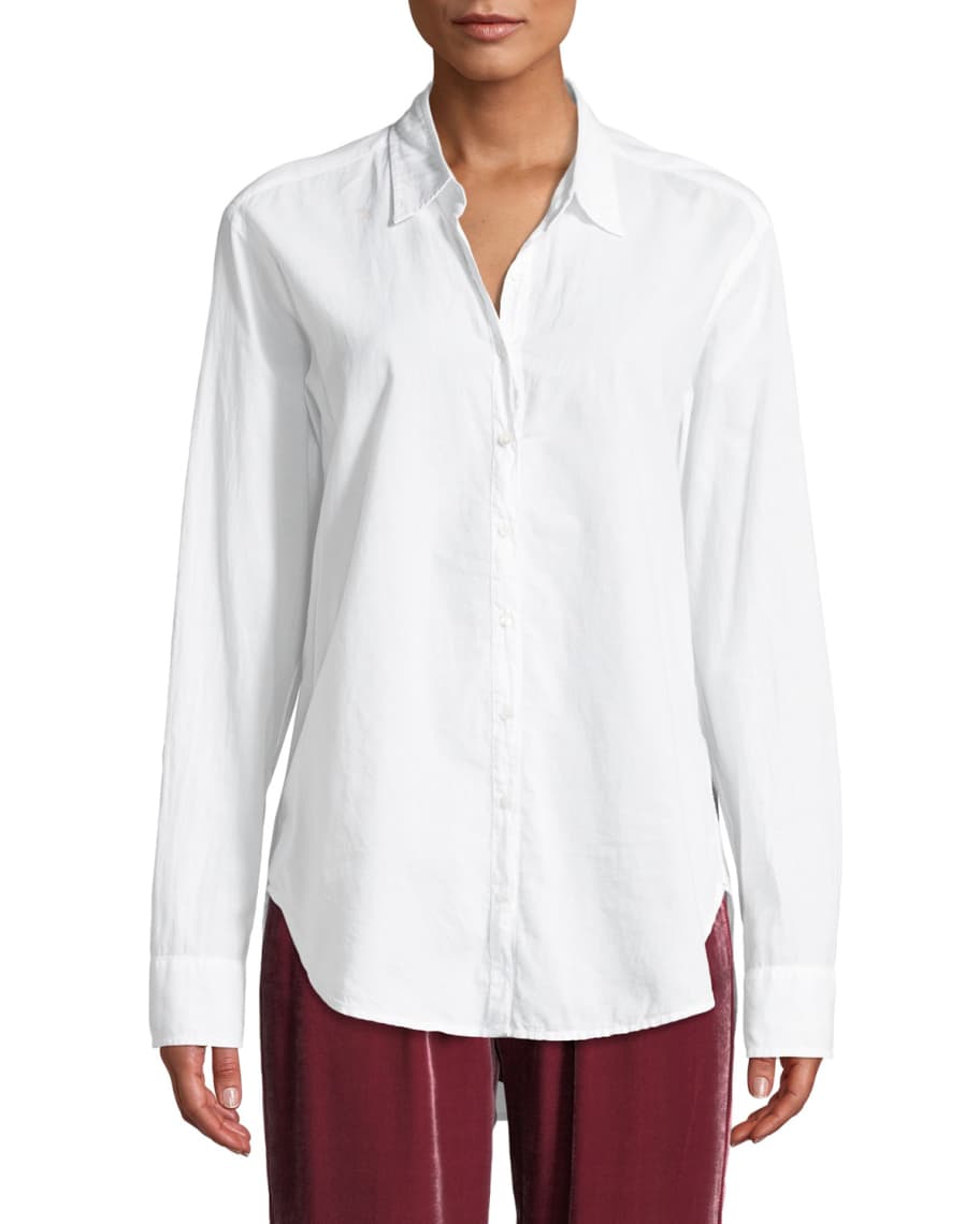 Xirena Beau Cotton Lounge Shirt | Neiman Marcus