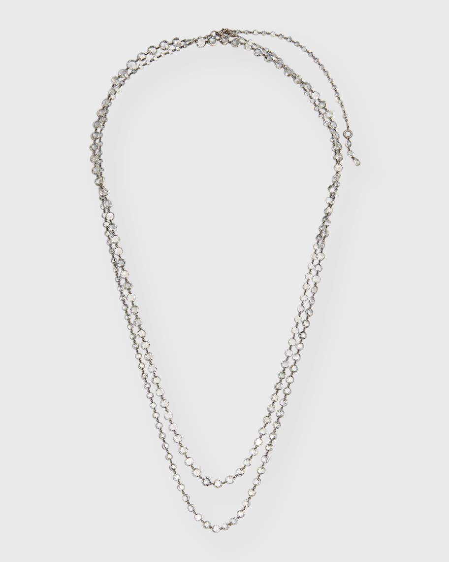 64 Facets Platinum E-G/VV Diamond Necklace | Neiman Marcus