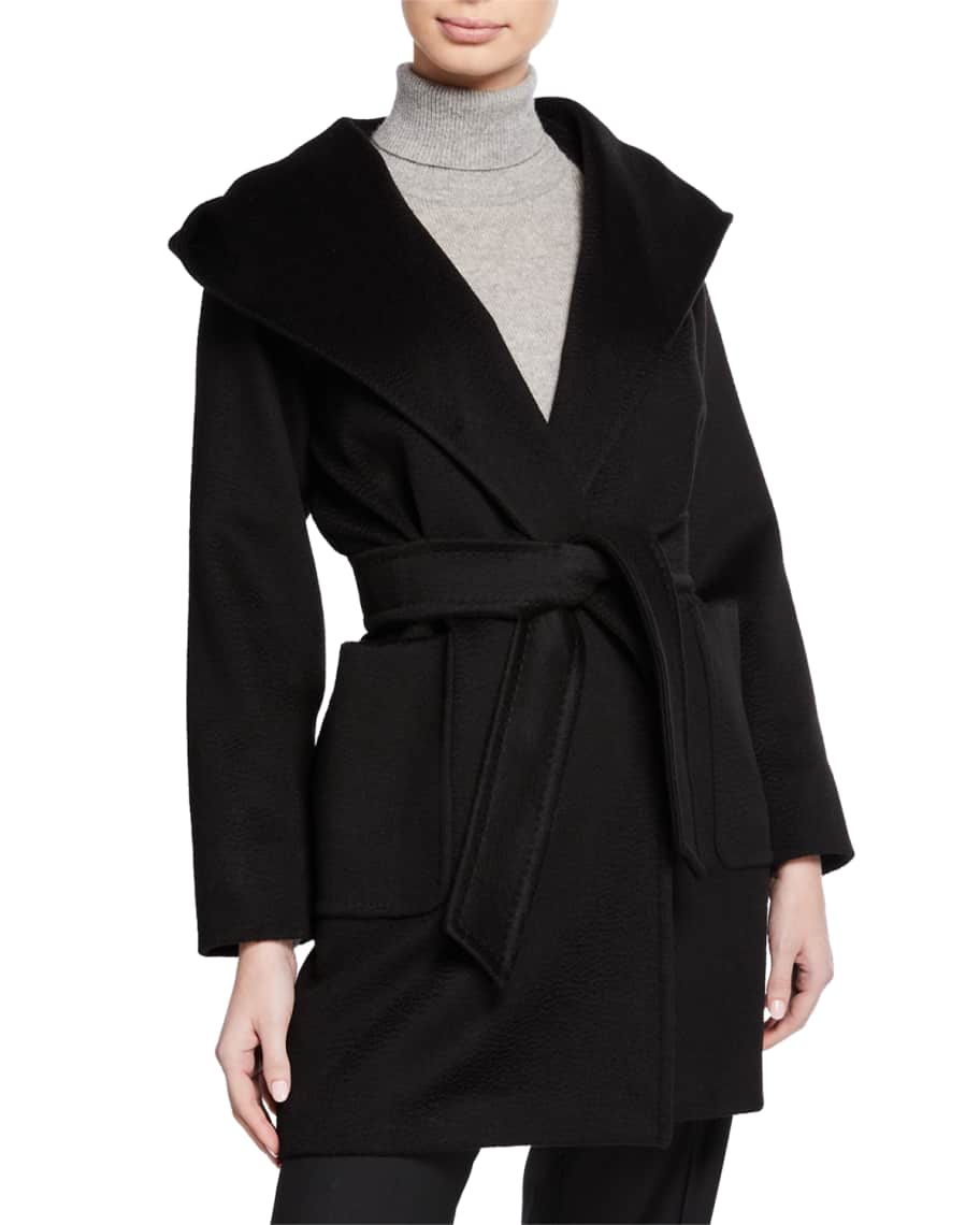 Signature Short Hooded Wrap Coat - Ready-to-Wear - Louis Vuitton