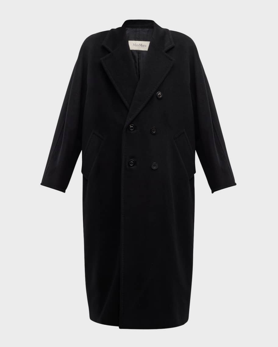 Max Mara Wool-Cashmere Belted Madame Coat | Neiman Marcus