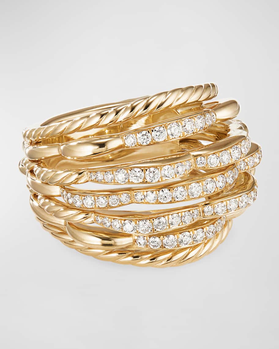 David yurman tides shop dome ring with diamonds