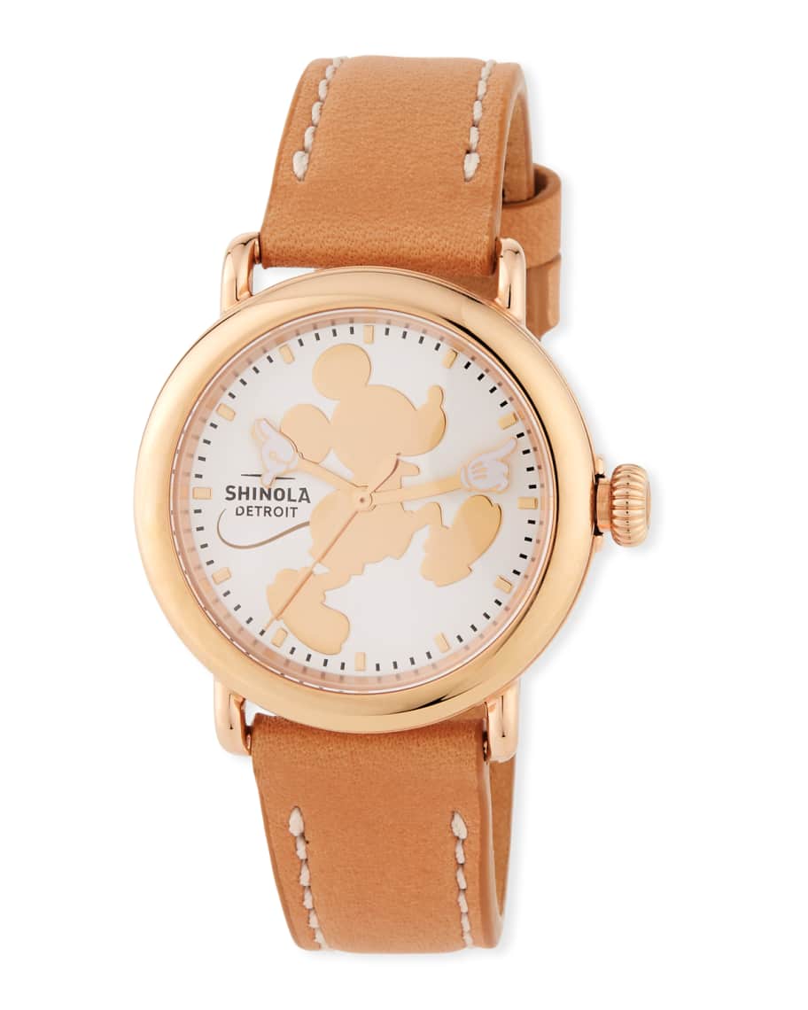 Shinola mickey deals watch
