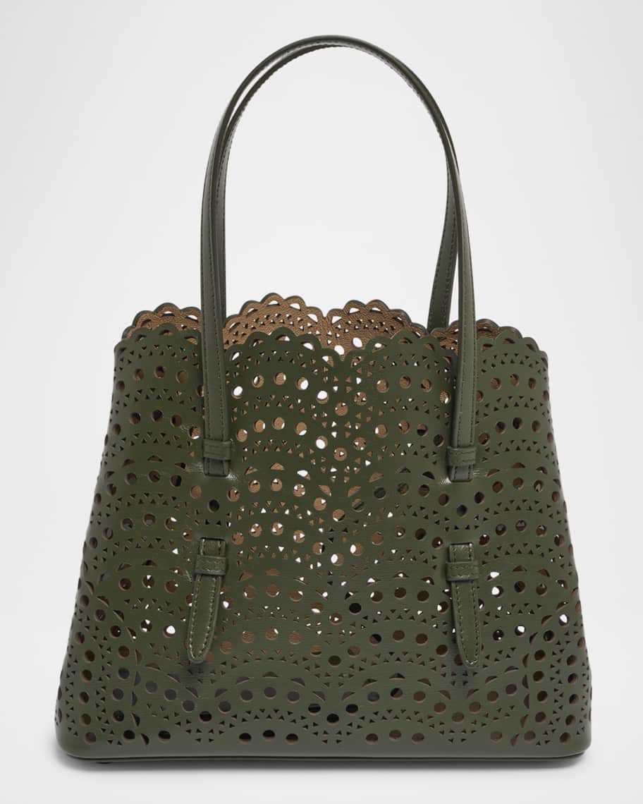 【24SS NEW】ALAIA / MINA 32 PERFORATED VIENNE トートバッグ ALAIA Mina 32 Tote Bag in Vienne Perforated Leather