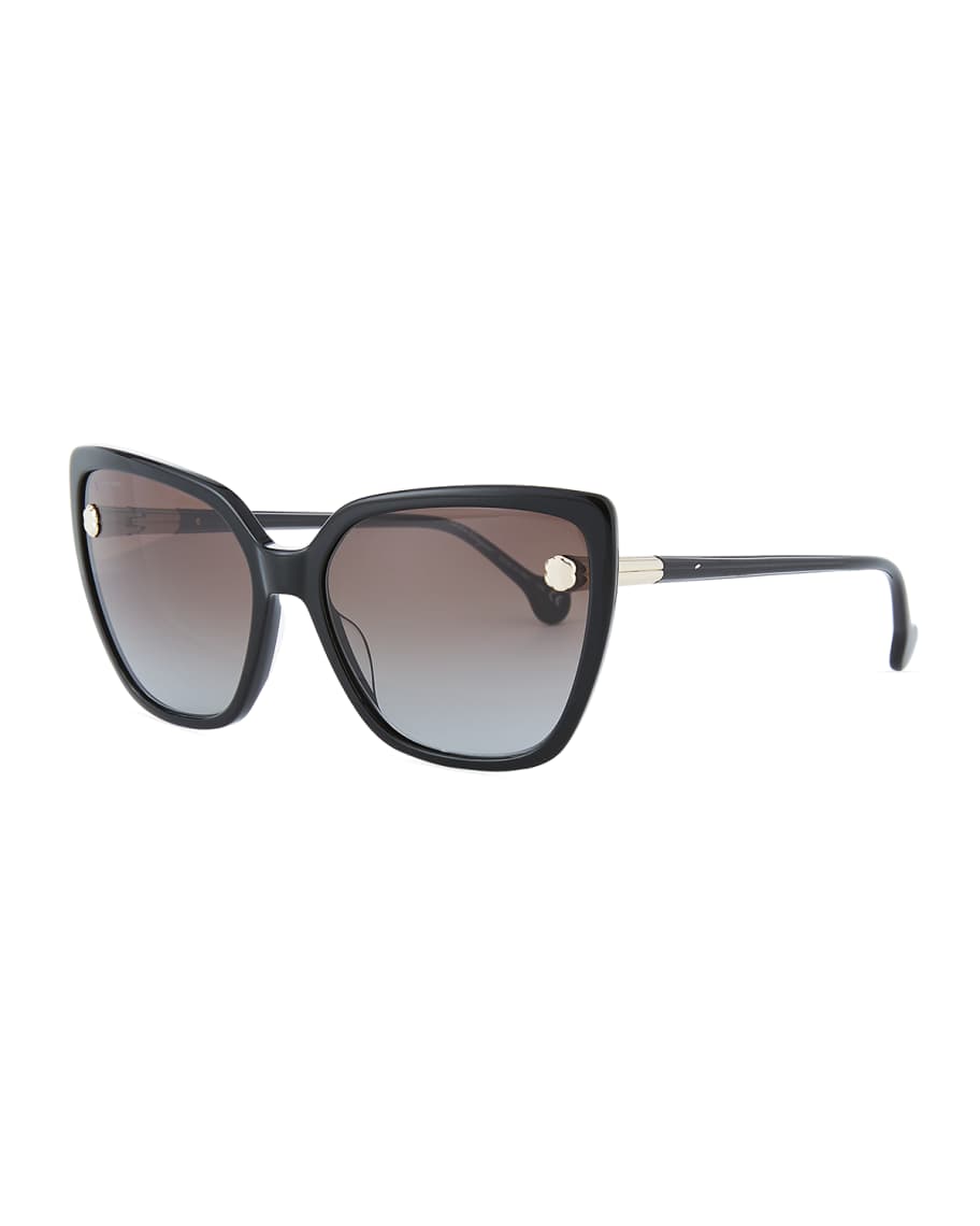 Ferragamo Fiore Cat-Eye Acetate Sunglasses | Neiman Marcus