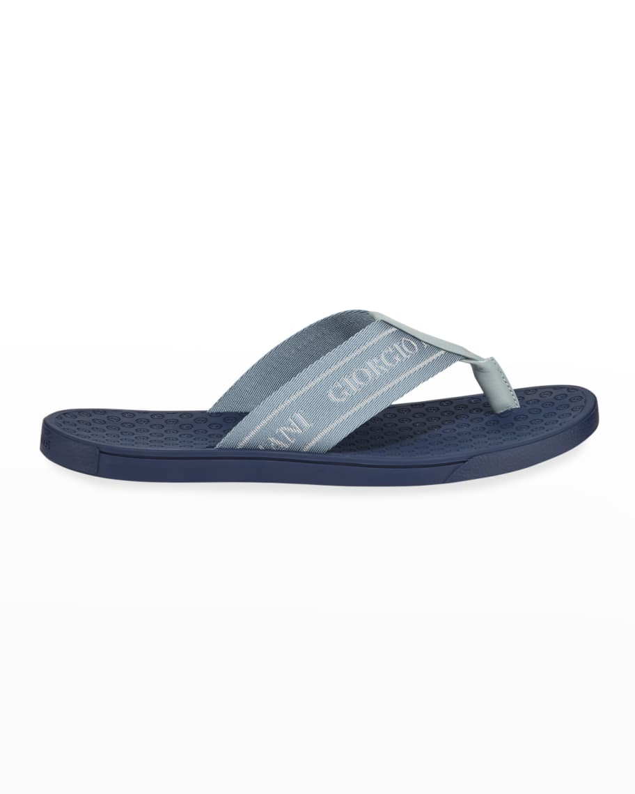 Giorgio armani flip flops sales