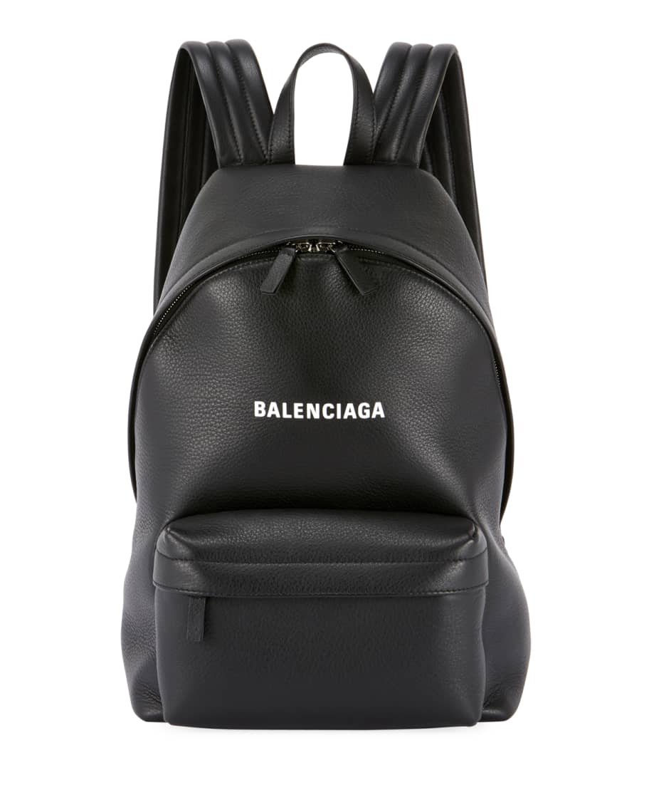 Balenciaga Everyday Large Baltimore Leather Backpack | Neiman Marcus