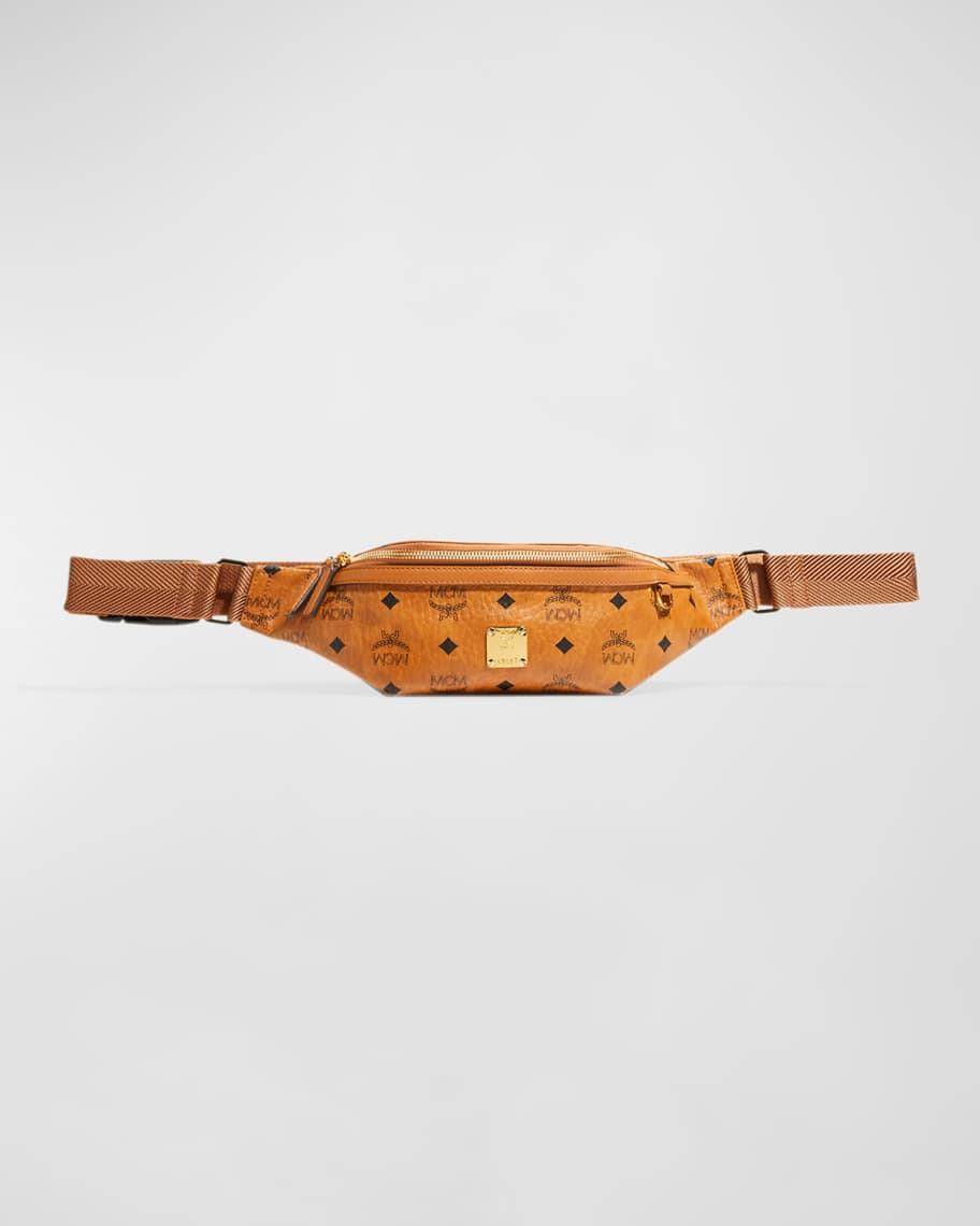 Medium Fursten Belt Bag in Maxi Visetos Cognac