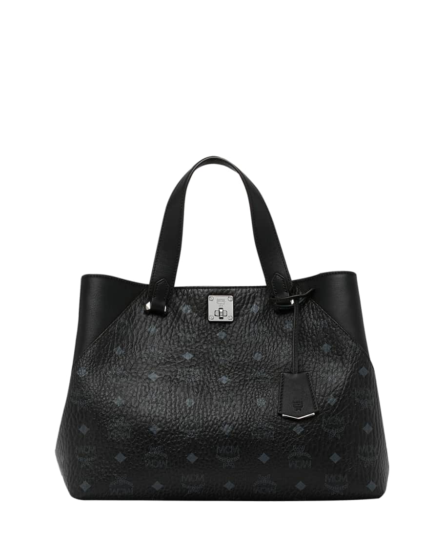 Mcm essential visetos discount original tote bag